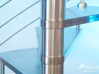50 Stainless Steel Spiral 02 Marretti Stairs Brisbane